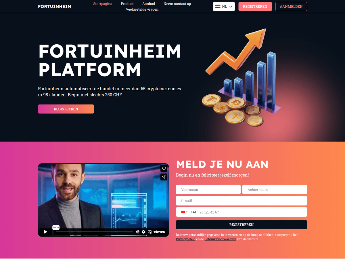 Screenshot von Fortuinheim
