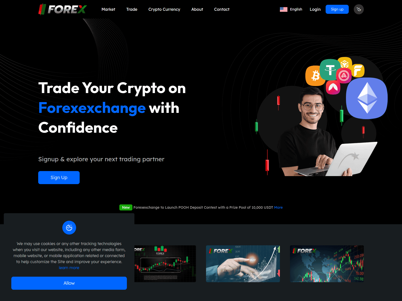 Screenshot von Forexexchange