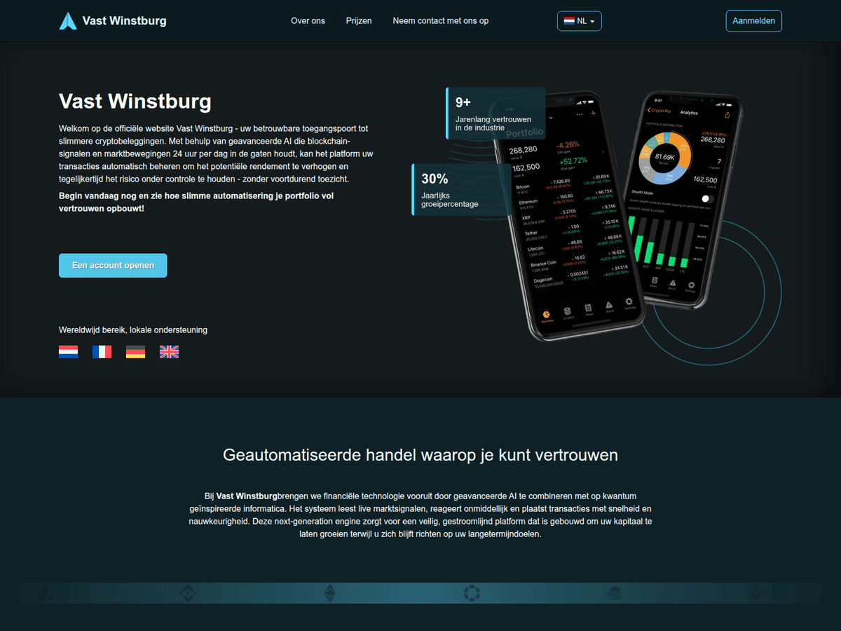 Screenshot der Webseite Vastwinstburgnl (vastwinstburgnl.com)
