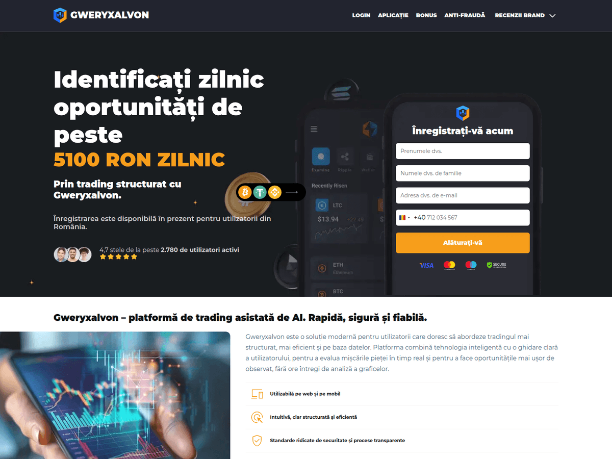 Screenshot der Webseite Gweryxalvon Ro (gweryxalvon-ro.net)
