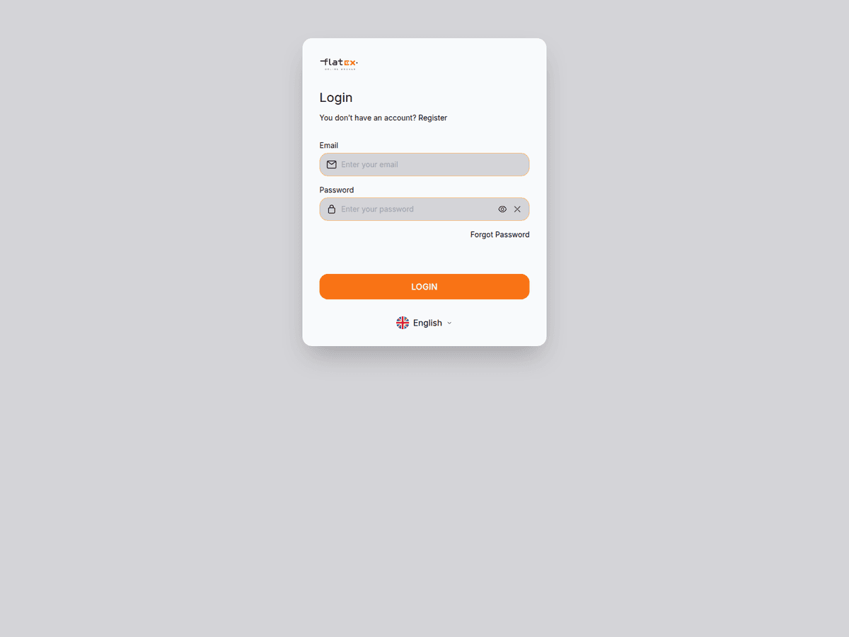 Screenshot der Webseite Flatex (flatex.cc)