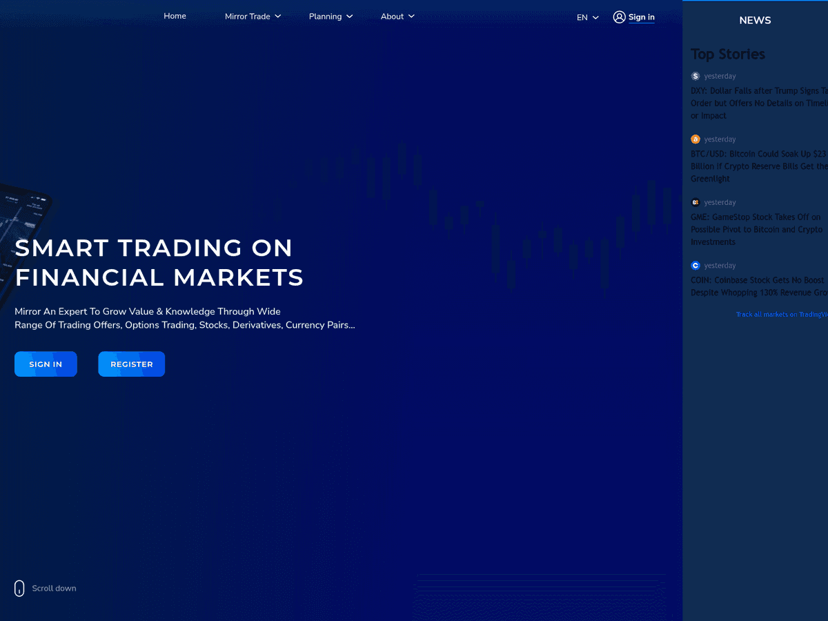 Screenshot von Accruedigitalassets