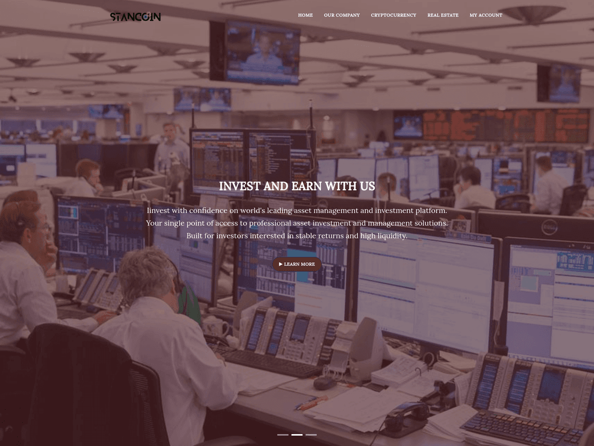 Screenshot von Stancoin