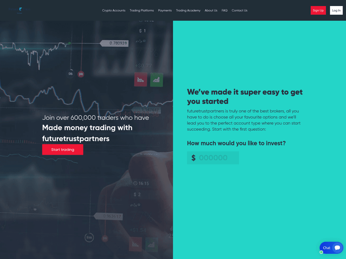 Screenshot von Futureretirements