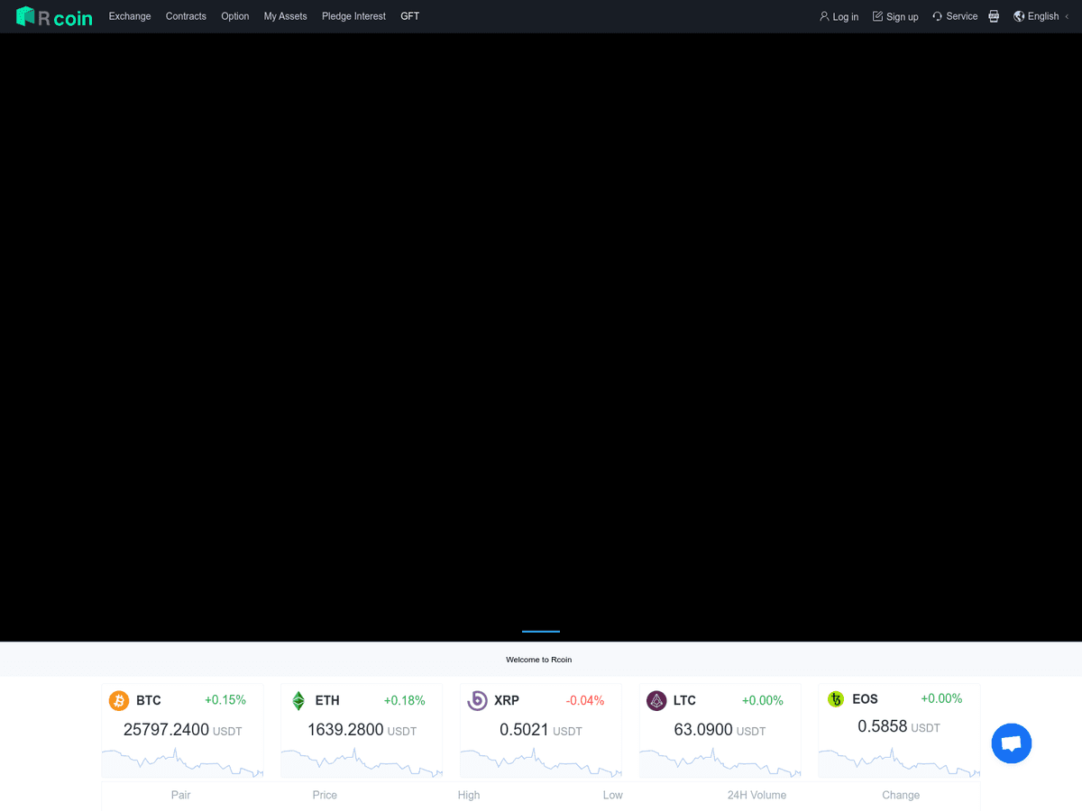 Screenshot von Coinbtlux