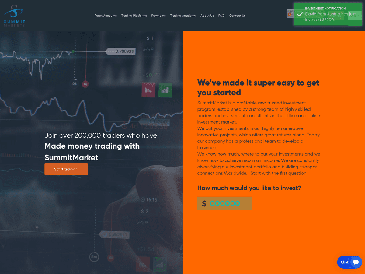 Screenshot von Summit Market