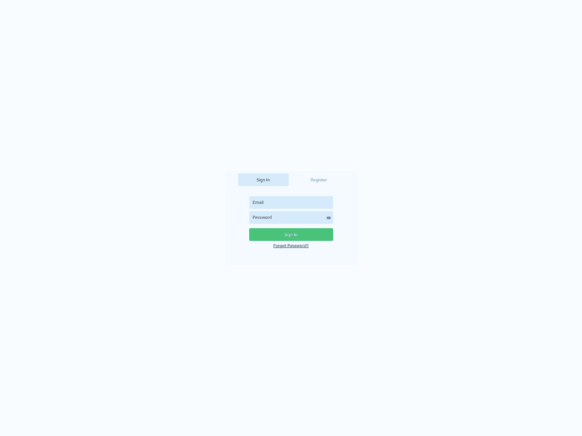 Screenshot der Webseite Infomail (account.infomail.cloud)