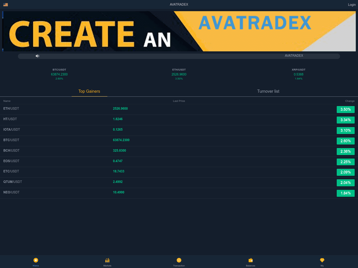 Screenshot von Avatradeea