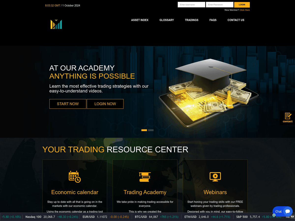 Screenshot von Kryptoexplorerinvestment