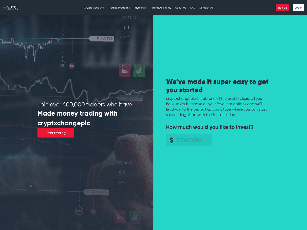 Screenshot von Tradevaluelimited
