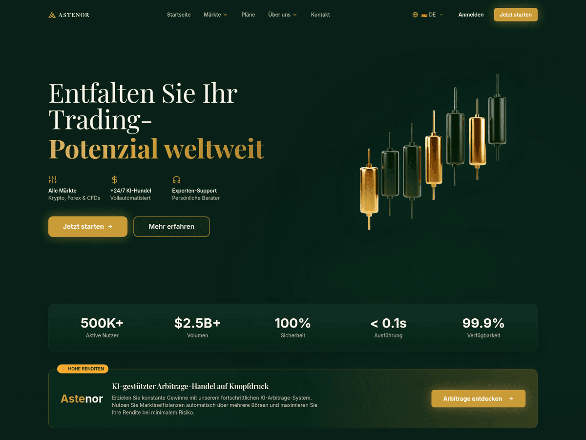 Screenshot der Webseite Astenorag (astenorag.com)