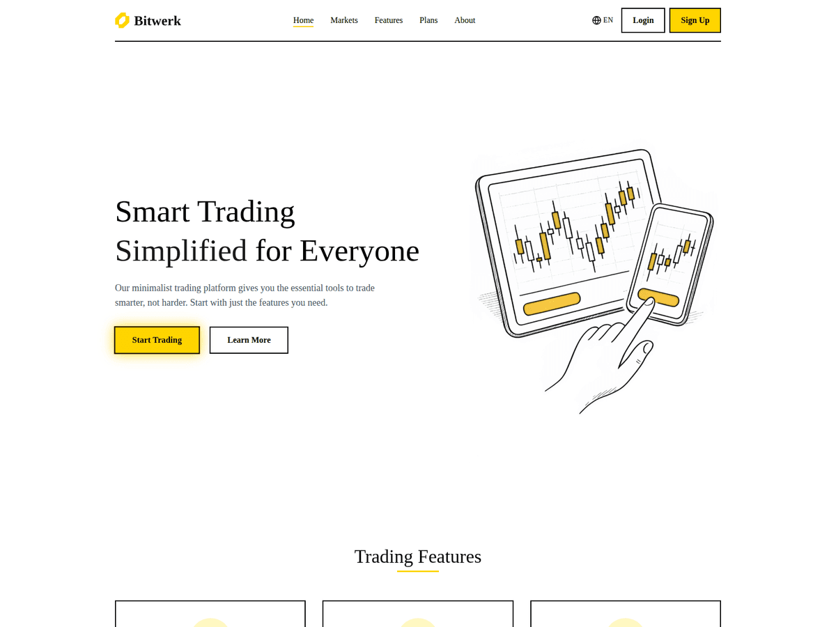 Screenshot der Webseite Bitwerk (bitwerk.pro)