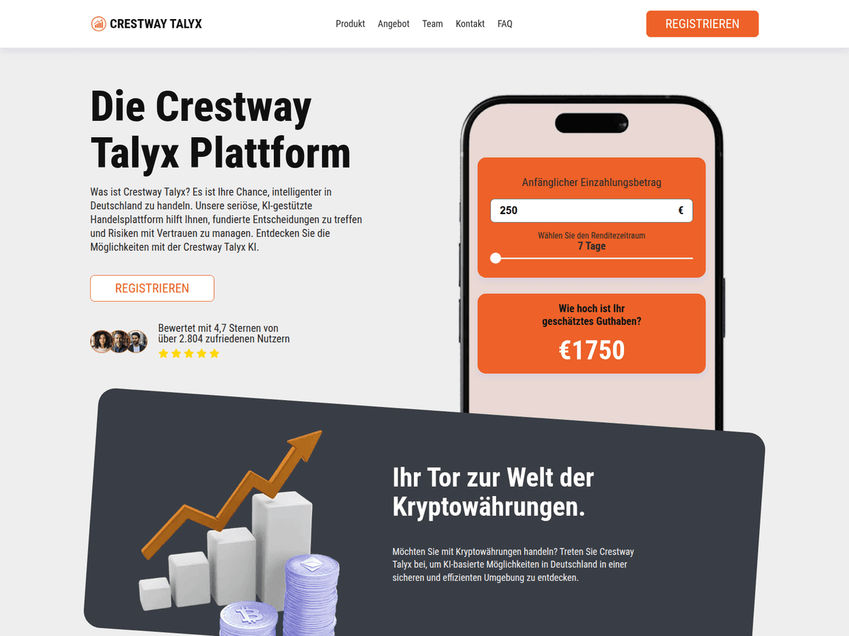 Screenshot der Webseite Crestwaytalyx (crestwaytalyx.net)