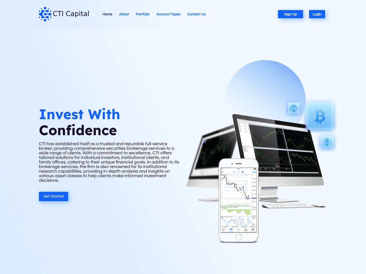 Screenshot von Ctimarket