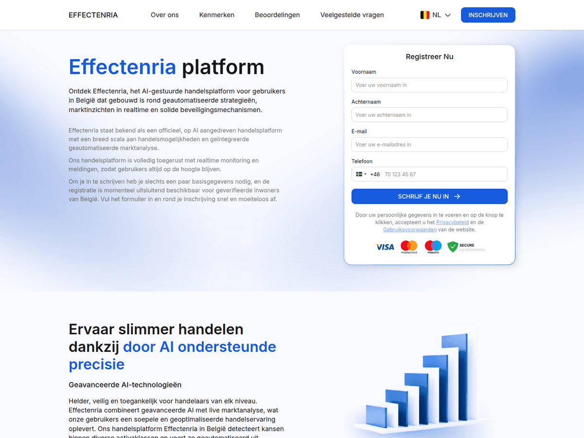 Screenshot von Effectenria