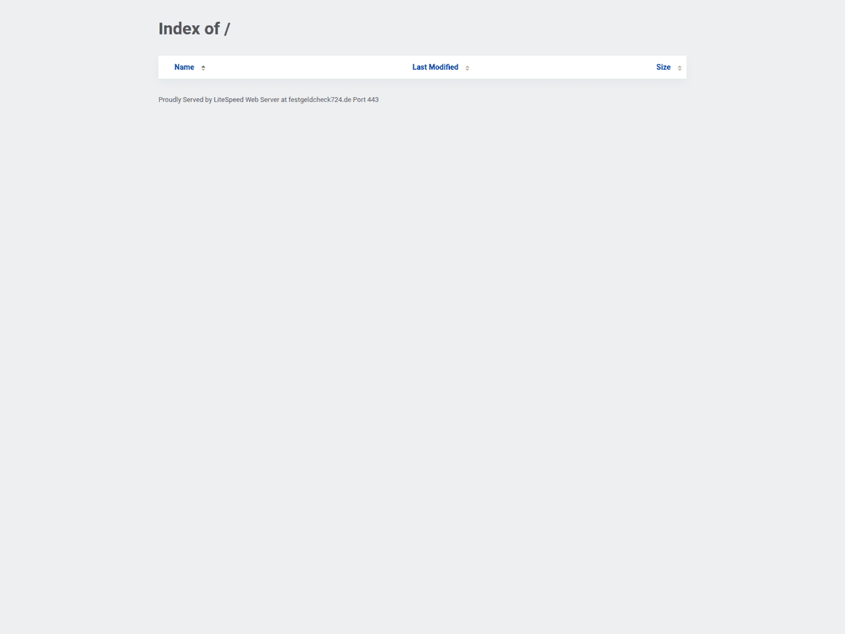 Screenshot von Festgeldcheck724