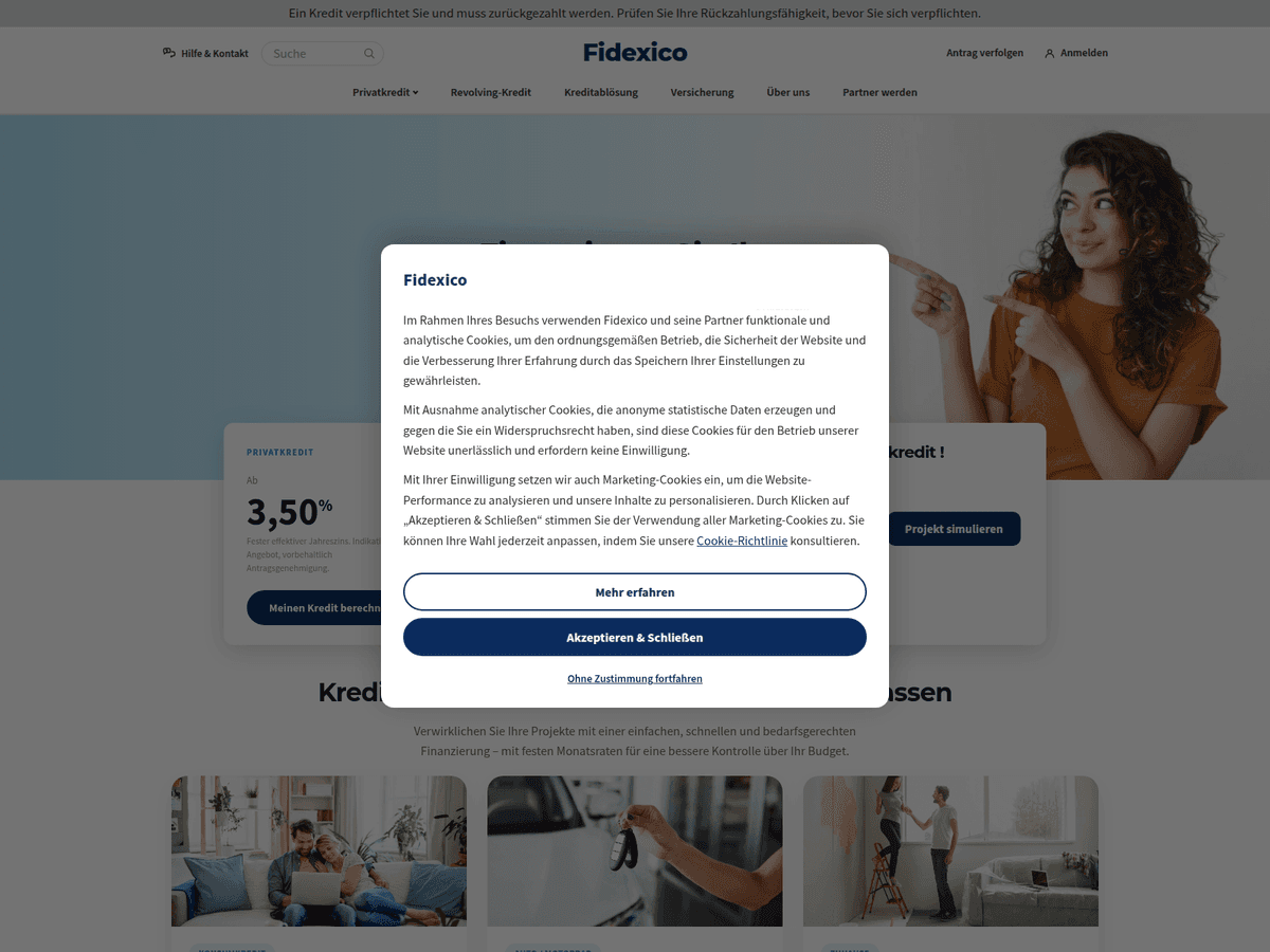 Screenshot von Fidexico