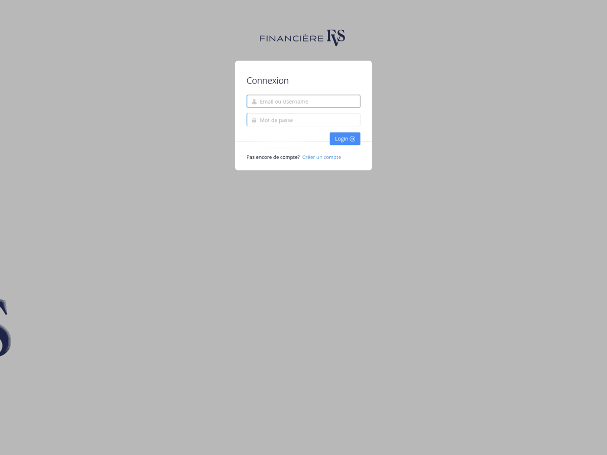 Screenshot von Financierefvs