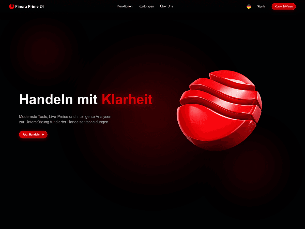 Screenshot von Finoraglobal24