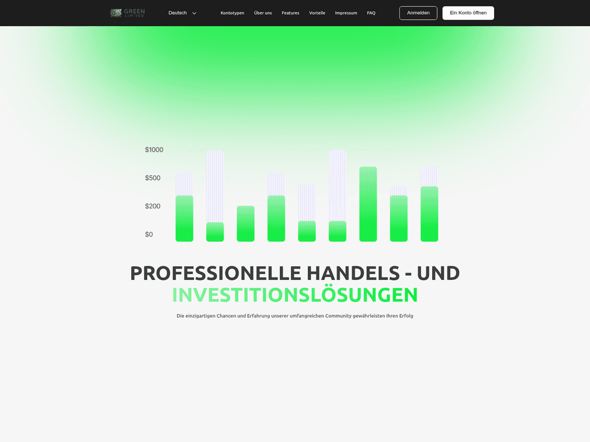 Screenshot von Green Lmtd