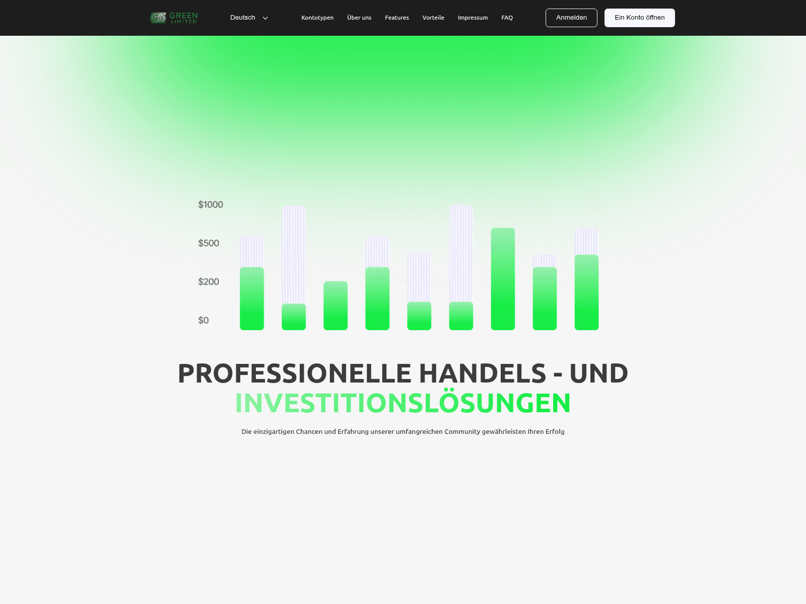 Screenshot von Green Lmtd