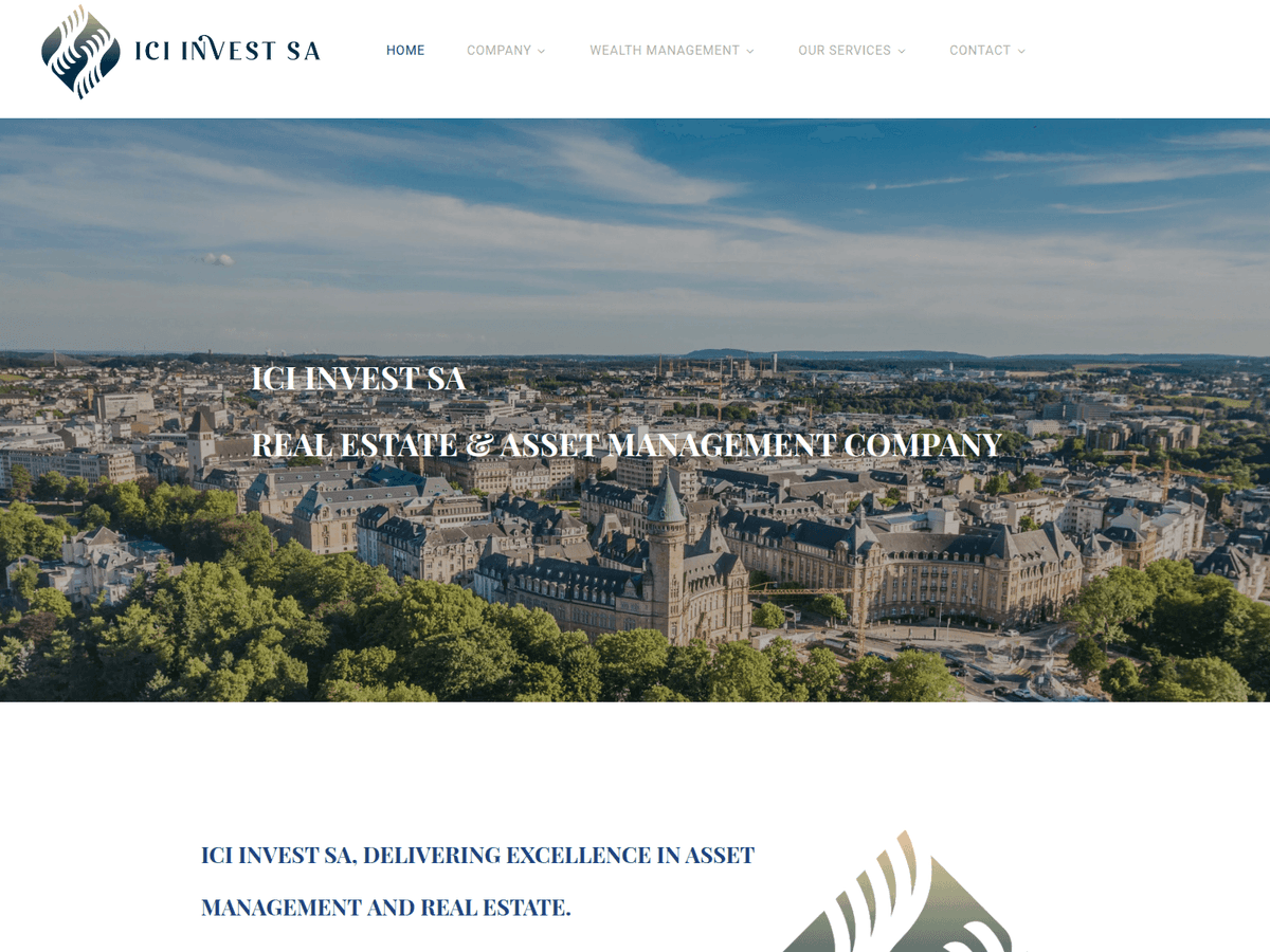 Screenshot von Ici Invest
