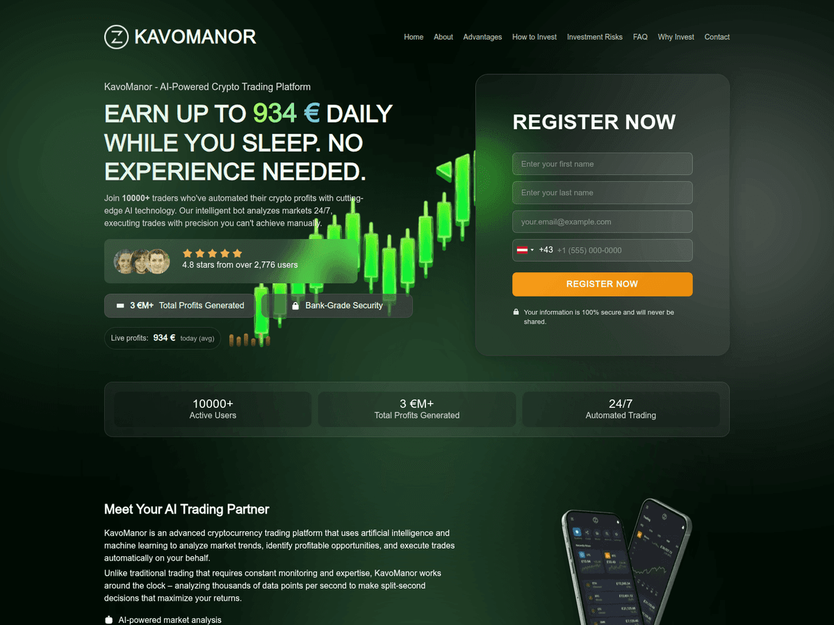 Screenshot von Kavomanor