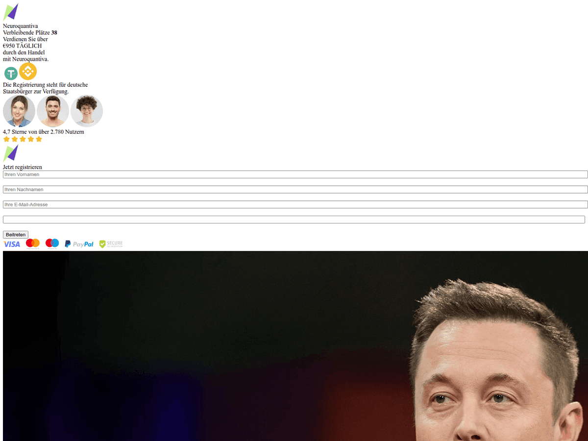 Screenshot von Neuroquantiva