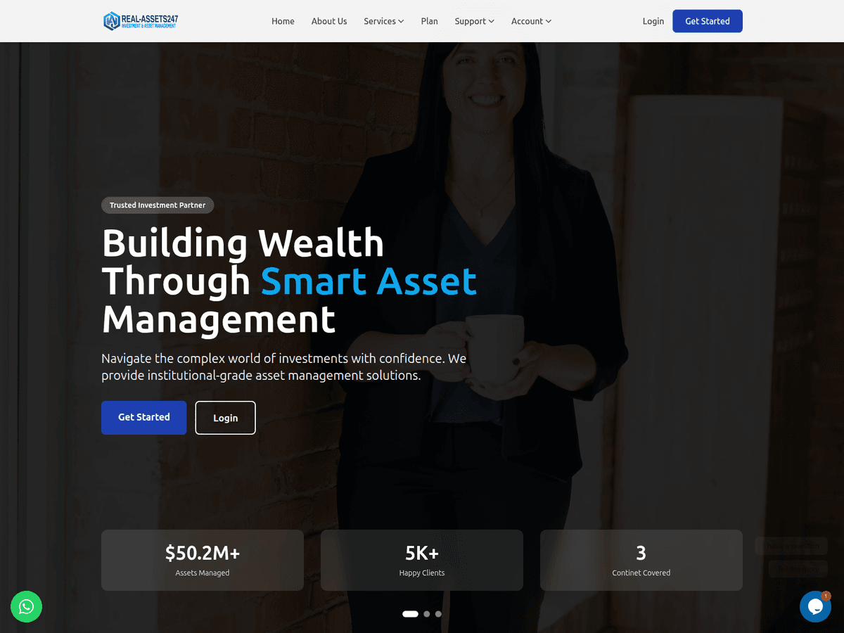 Screenshot von Real Assets247