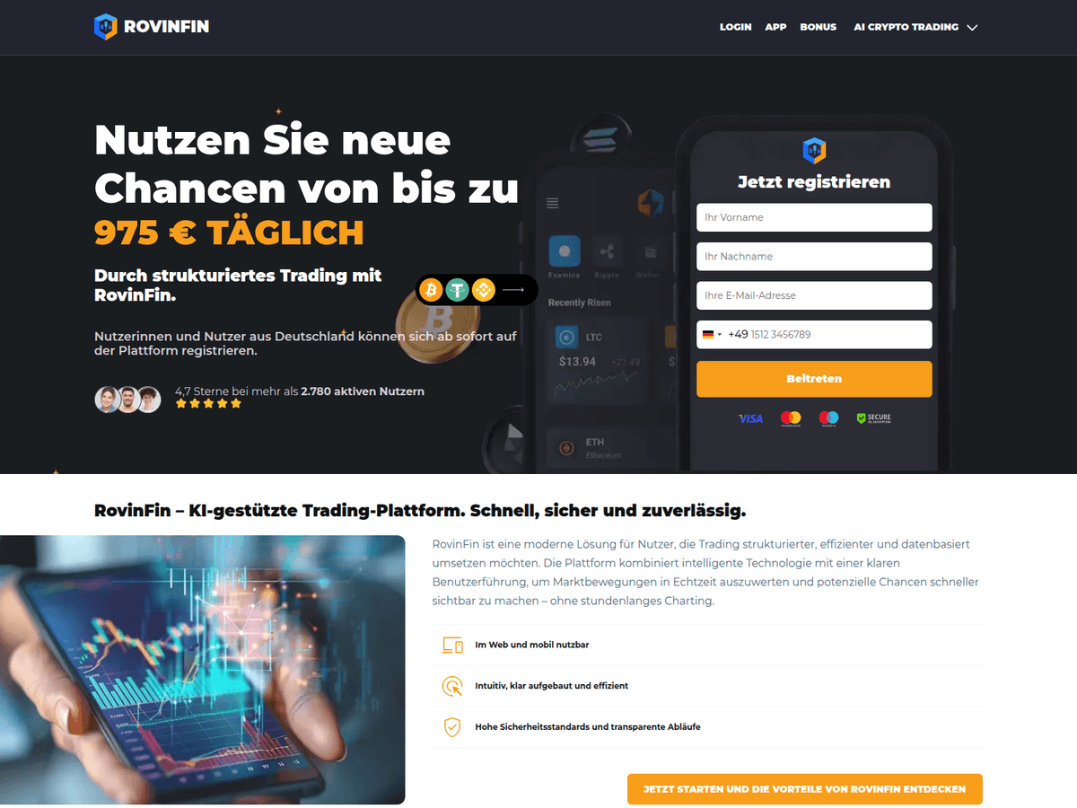 Screenshot von Rovinfinai