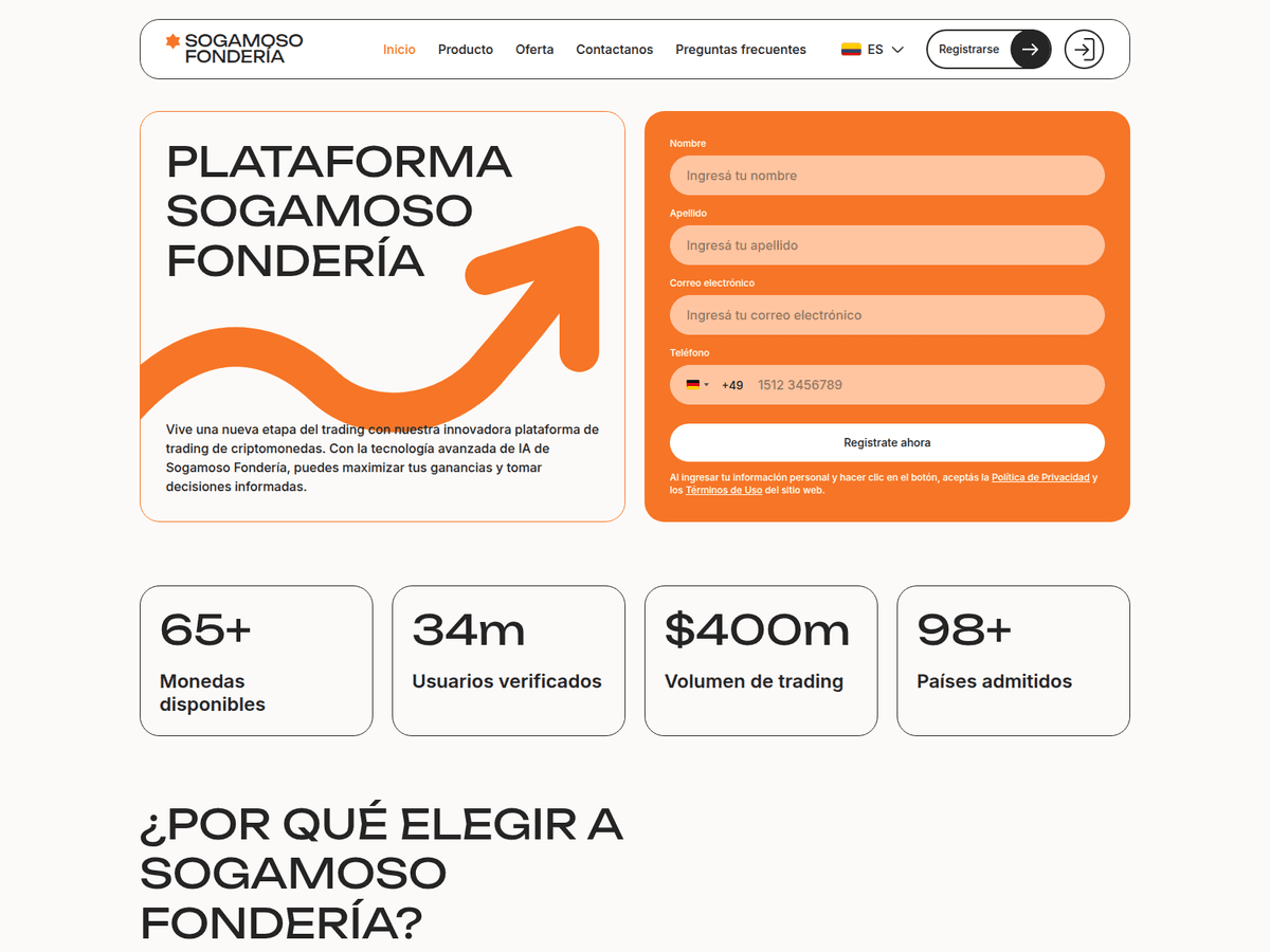 Screenshot von Sogamoso Fonderia