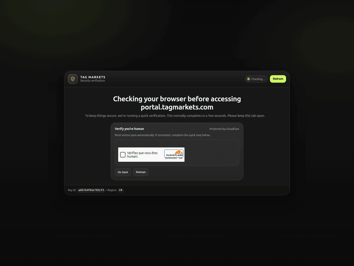 Screenshot von Tagmarkets