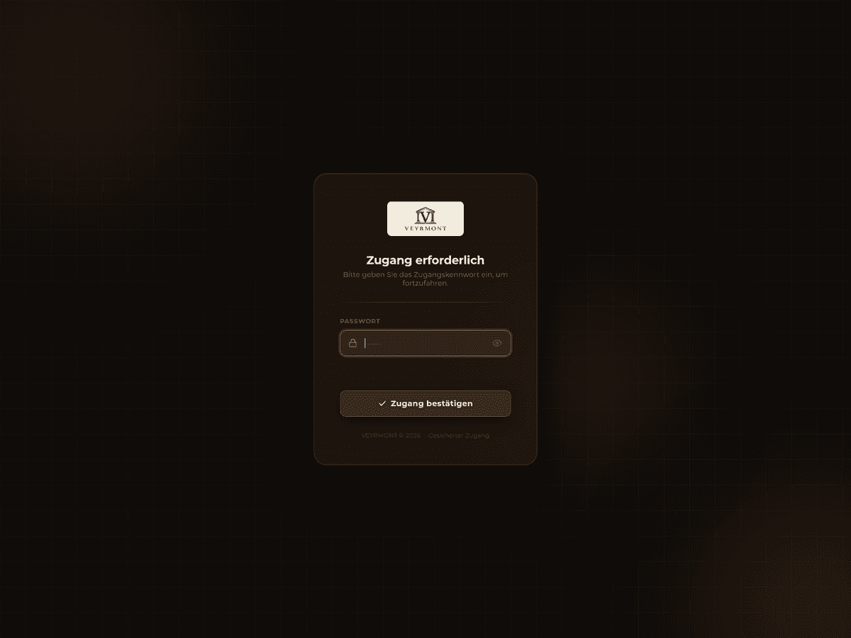Screenshot der Webseite Veyrmont (veyrmont.com)