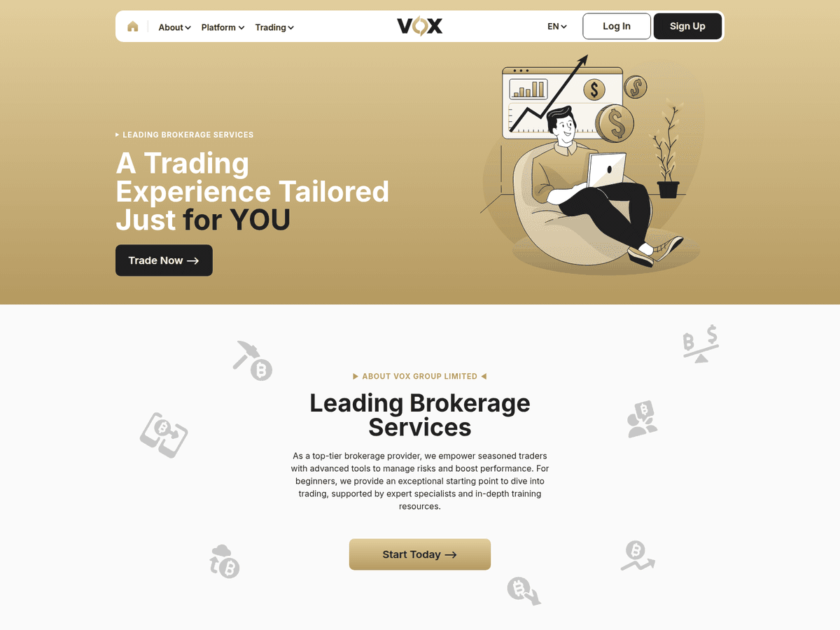 Screenshot der Webseite Vox Lim (vox-lim.com)