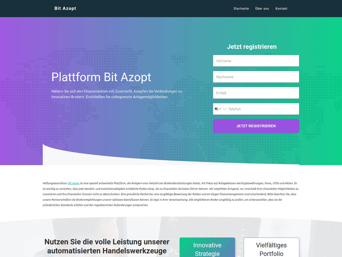 Screenshot von Bitazopt Vpy