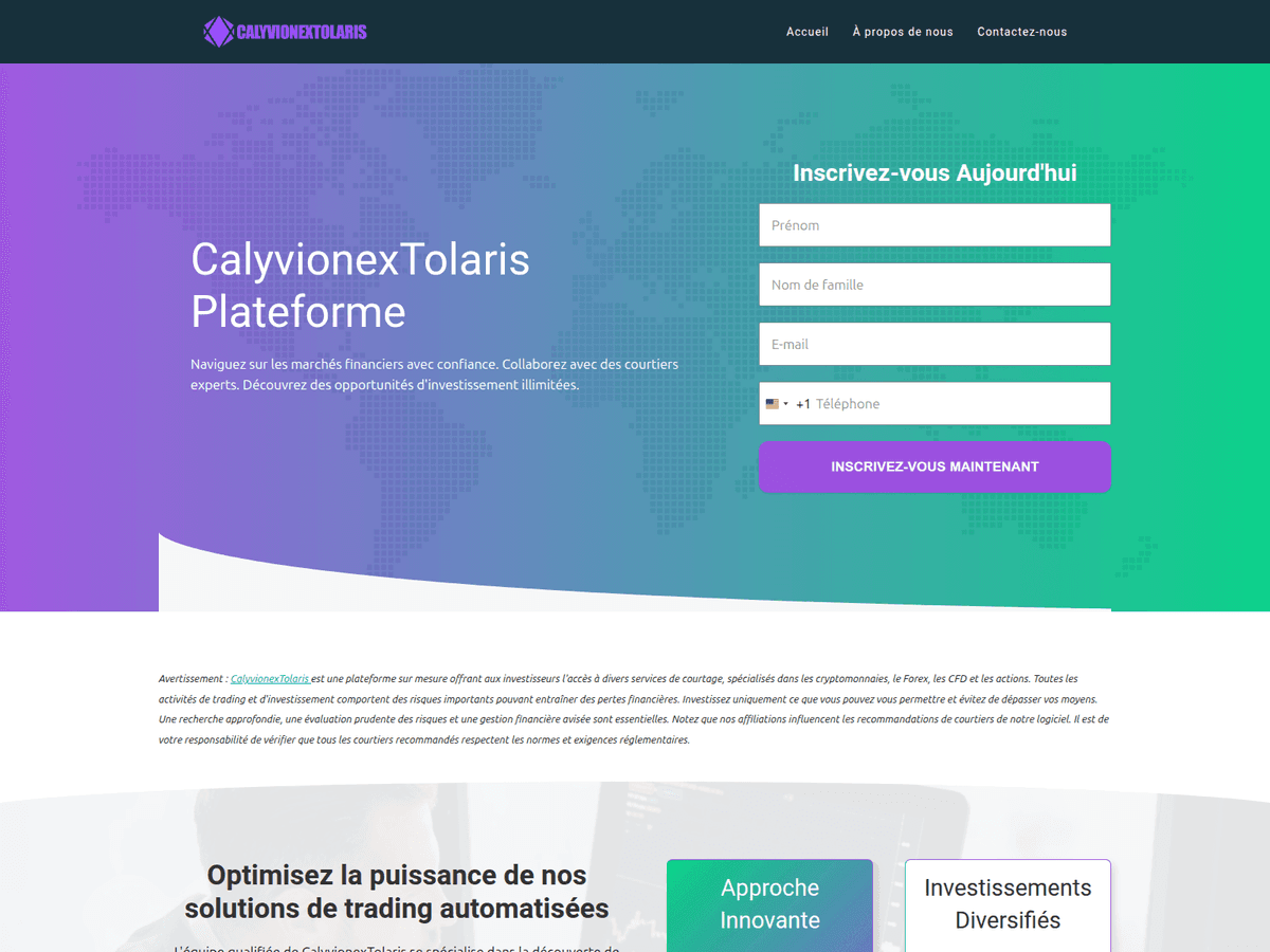 Screenshot von Calyvionextolaris