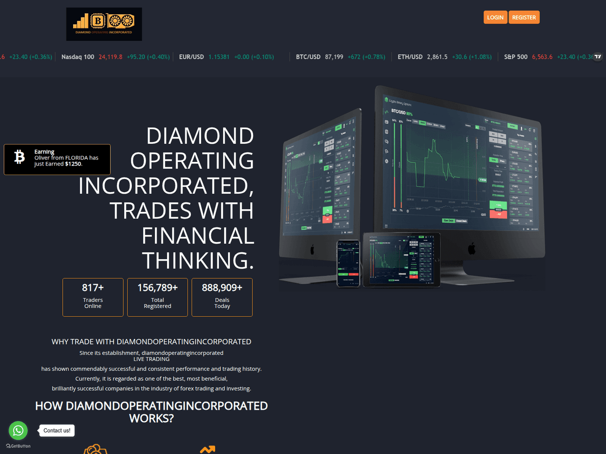 Screenshot von Cydentcapital