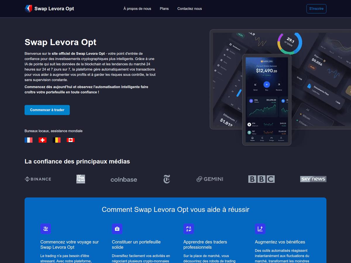 Screenshot von Swaplevoraopt