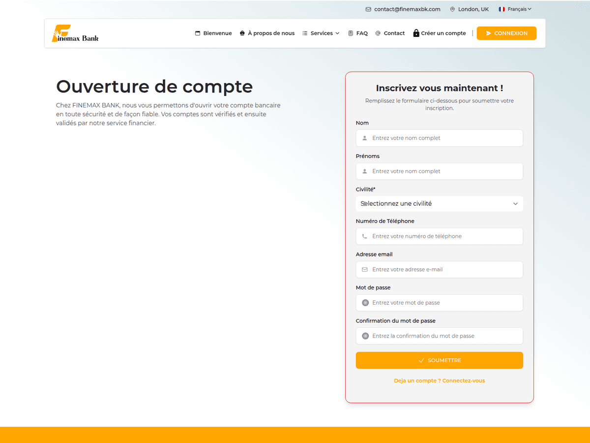 Screenshot der Webseite Finemaxbk (finemaxbk.com)