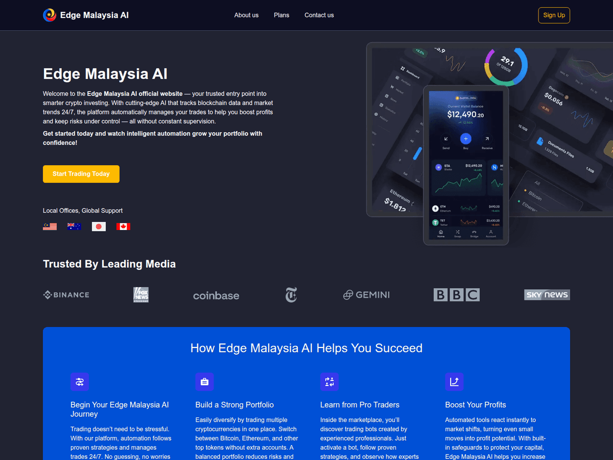 Screenshot von Edgemalaysiaai