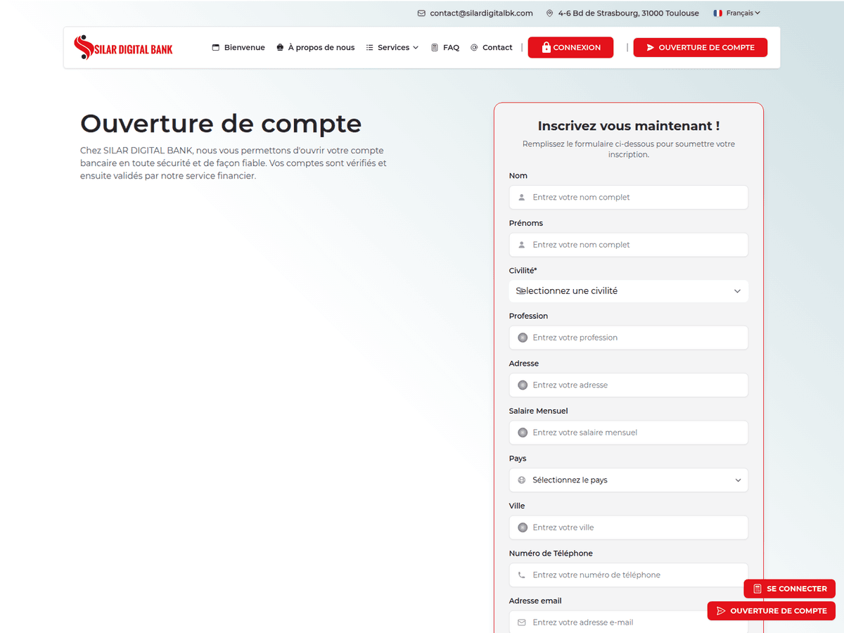 Screenshot der Webseite Silardigitalbk (silardigitalbk.com)