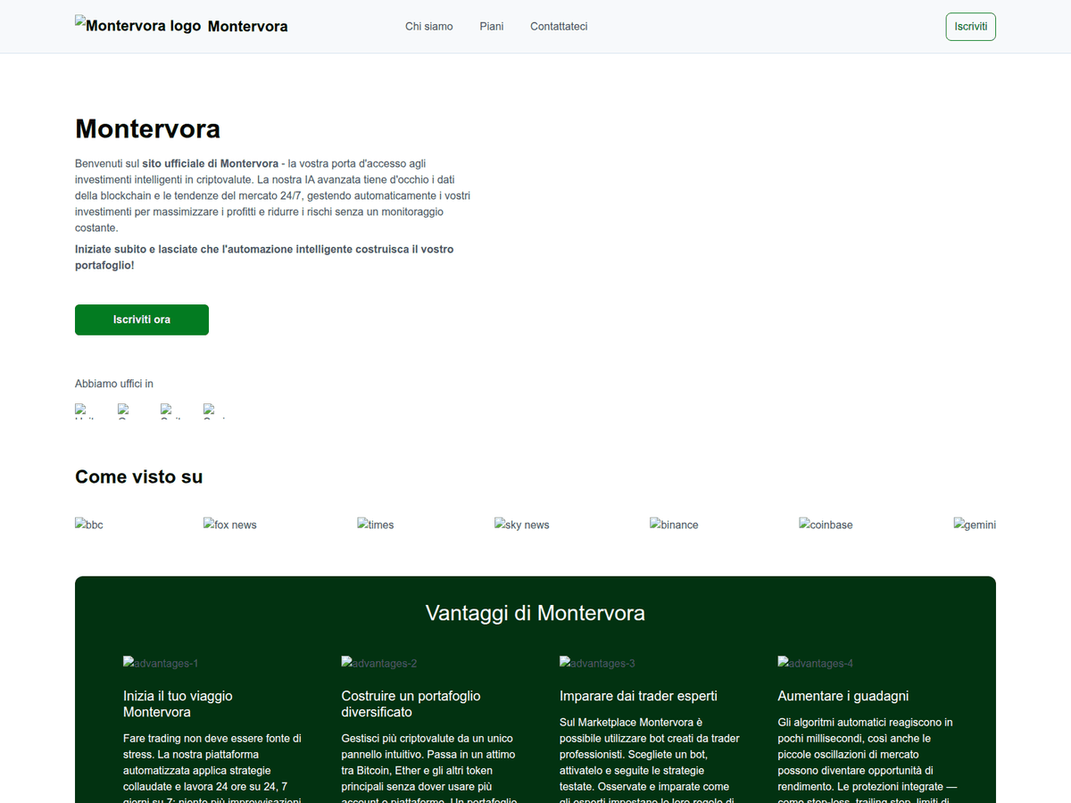 Screenshot von Montervora