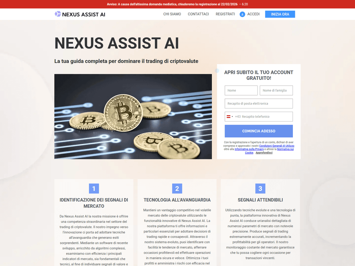 Screenshot von Nexusassistai