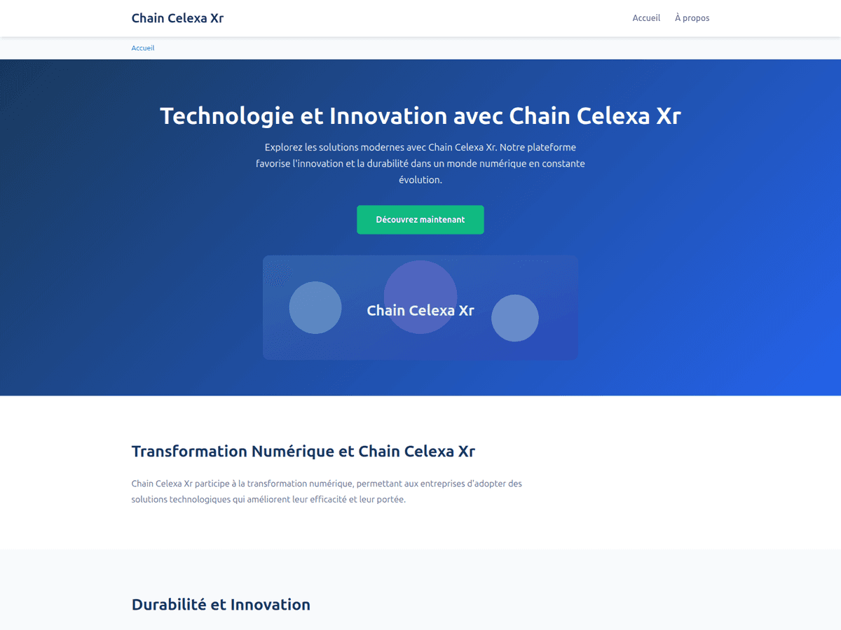 Screenshot der Webseite Chain Celexa Xr (chain-celexa-xr.org)