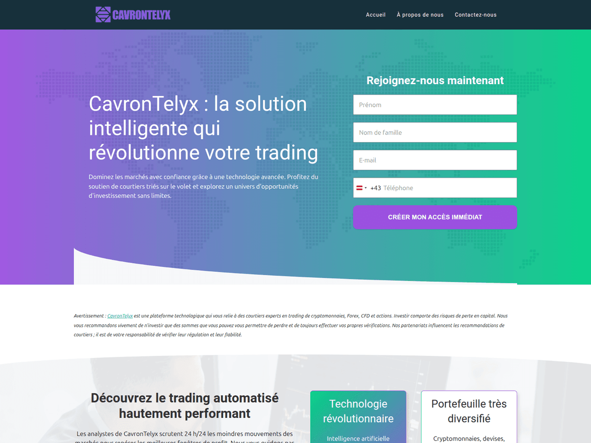 Screenshot von Cavrontelyx