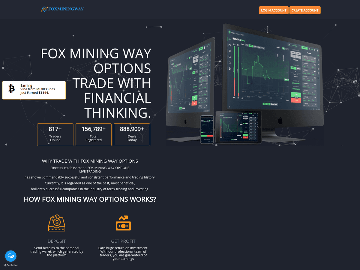 Screenshot von Foxminingwayoption