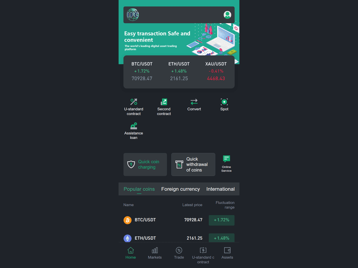 Screenshot der Webseite Ifctru (ifctru.top)