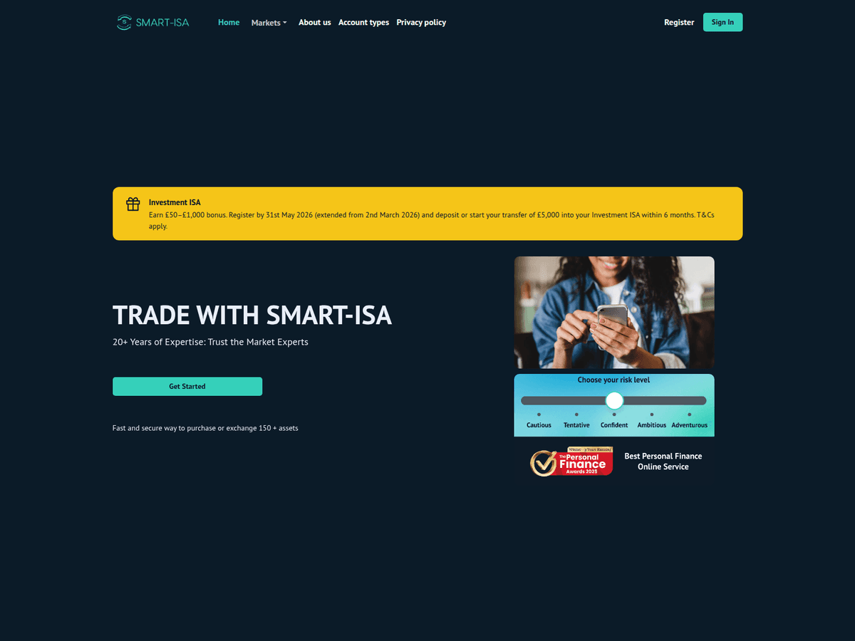 Screenshot von Smart Isa