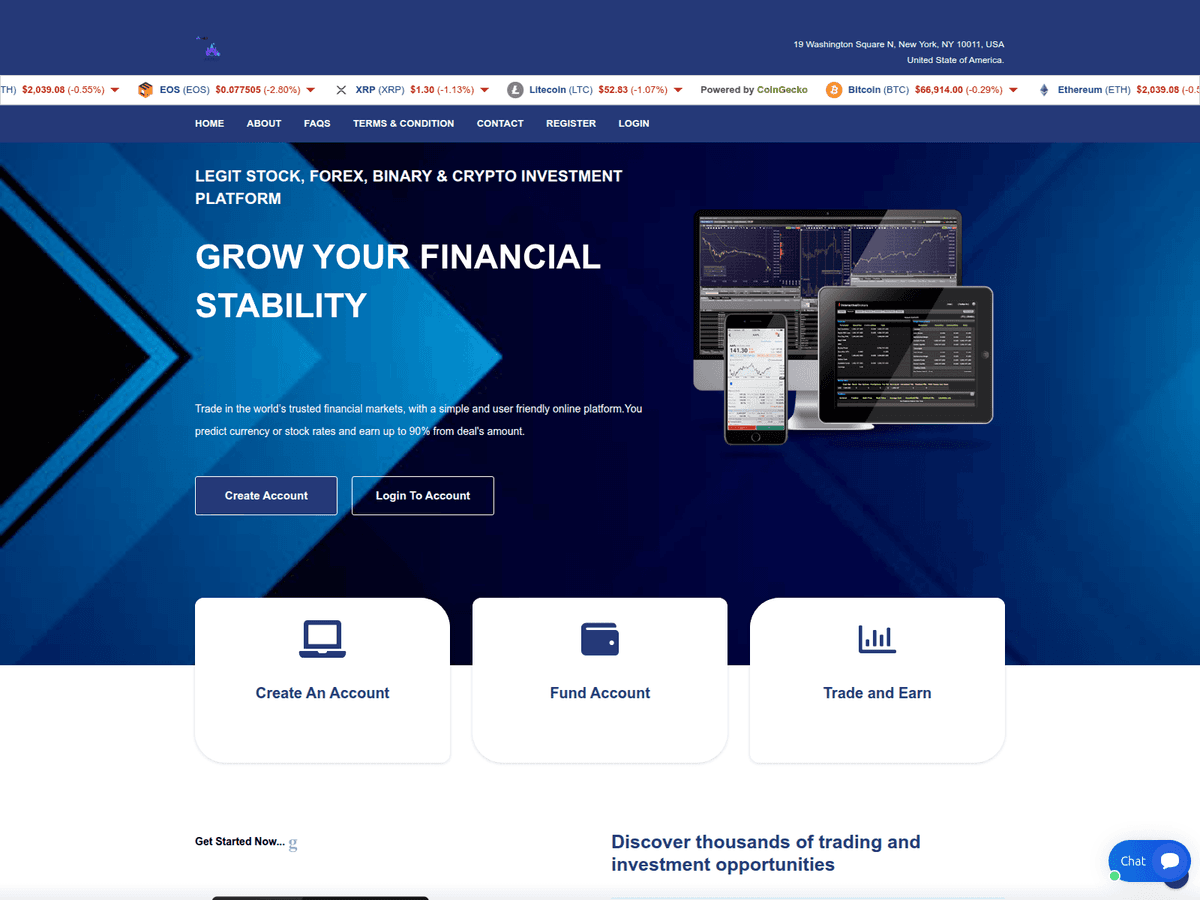 Screenshot von Web3autotrading