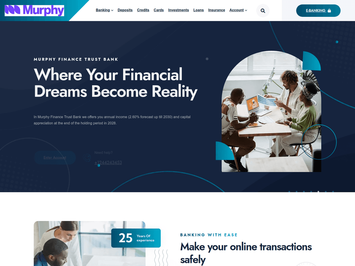 Screenshot von Charteredfintrust